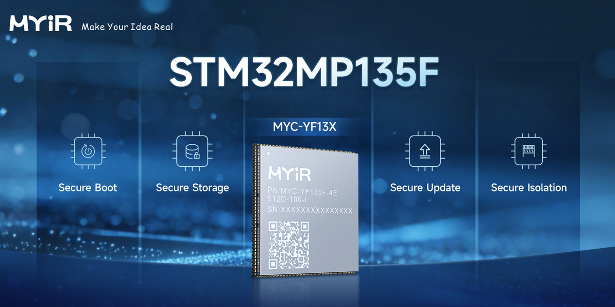 MYIR Secure Embedded — STM32MP135F Safety Chip, EU CRA Ready